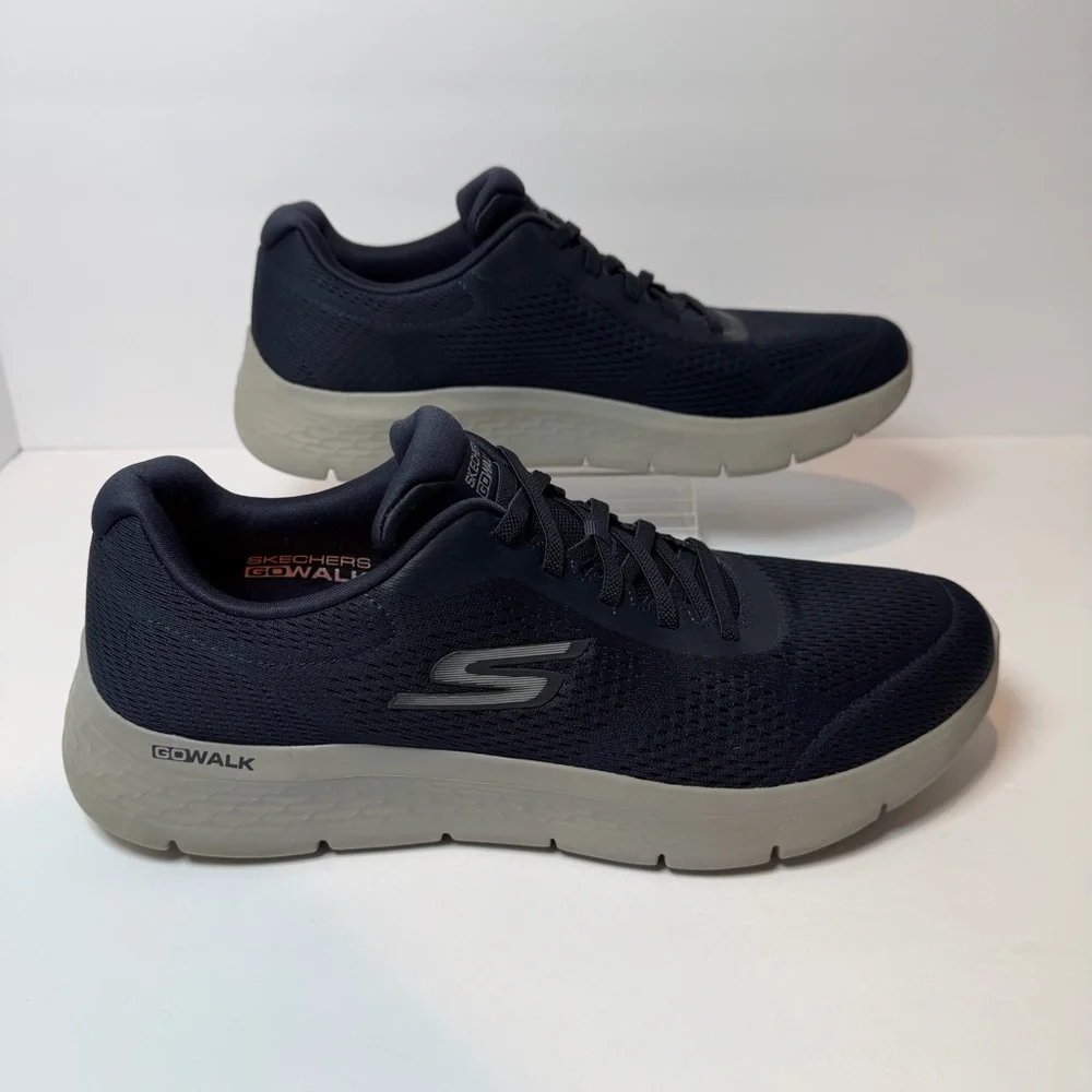 Skechers Men's‎ GO Walk Flex Vegan Washable Sneakers Size 14